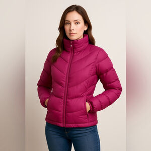 MEC Down Puffer Jacket Women’s XS Pink Magenta Winter Warm Coat